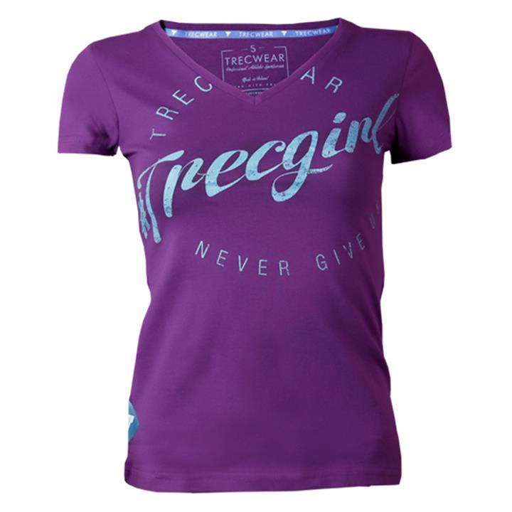 تی‌ شرت زنانه ترِک ویر مدل Trecgirl 001 Violet Tshirt Trecgirl 001 Violet